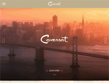 Tablet Screenshot of covenantwines.com